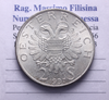 NL* AUSTRIA 2 SCHILLING Argento 1937 200° ANNIVERSARIO KARLSKIRCHE come da foto