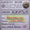 NL* Italia 2 LIRE ULIVO 1958 MOLTO RARA R2 BB/SPL Perizia Rollero Piero