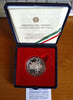 NL* ITALIA Italy 500 Lire Argento 1988 40° ANNIV. COSTITUZIONE PROOF Set Zecca