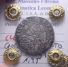 NL* BOLOGNA CLEMENTE VII GROSSO in Argento 1523-1534 Perizia Filisina Massimo
