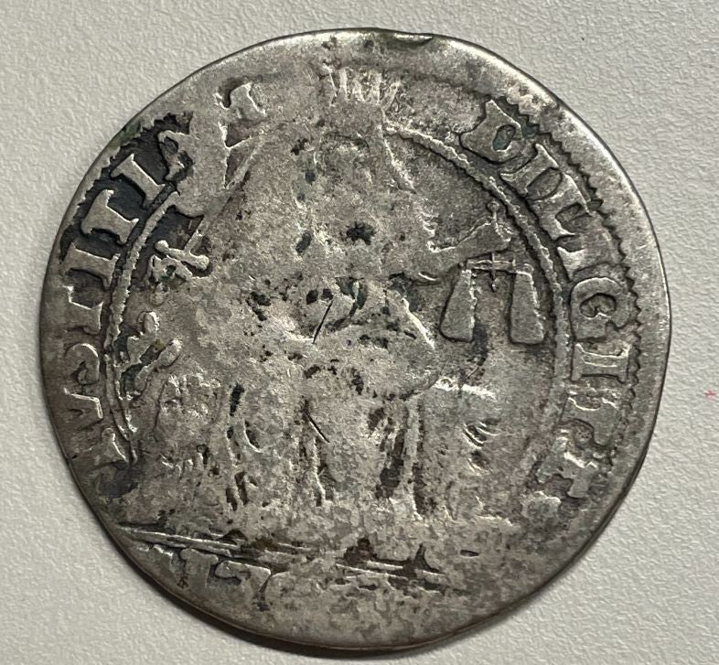 NL* VENEZIA LIRAZZA da 30 SOLDI IN argento data illeggibile