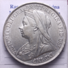 NL* INGHILTERRA REGINA VITTORIA CROWN Corona argento 1900 zecca Londra