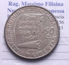 NL* ISLA PATRIA Y LIBERTAD 50 CENTAVOS ARGENTO 1953 JOSE MARTI eccellente