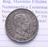 NL* VEII RE D'ITALIA 1 LIRA ARGENTO 1863 MILANO Splendida conservazione vedi fot