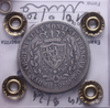 NL* CARLO FELICE 2 LIRE ARGENTO 1827 GENOVA MB/BB Perizia Filisina Massimo
