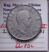NL* VEIII ITALIA 2 LIRE IMPERO 1943 XX1 RARA Q.FDC Perizia Filisina Massimo