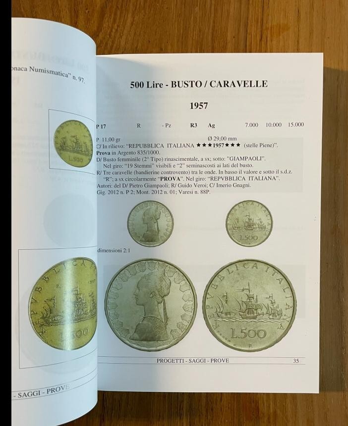 NL*Libro ATTARDI Prove Varianti Errori Saggi Monete Repubblica 1946 2001 ed 2013