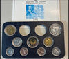 NL* ITALIA Divisionale 1991 9 VALORI senza monete in Argento - PROOF