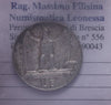 NL* VEIII ITALIA 5 LIRE ARGENTO AQUILOTTO 1929 ** 2 Rosette top super prezzo