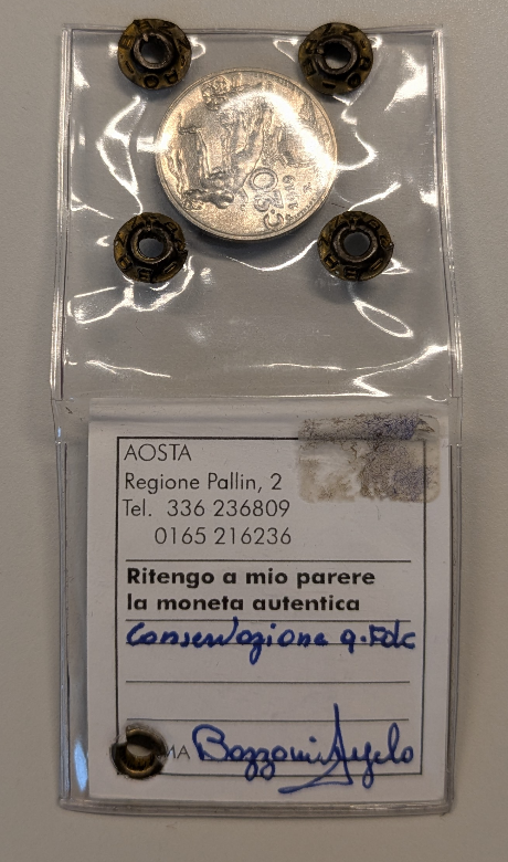 NL* VEIII Italia 20 CENTESIMI 1919 DONNA LIBRATA qFDC Perizia Angelo Bazzoni