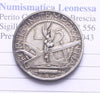 NL* SAN MARINO 5 Lire ARGENTO 1937 ROMA SUPER Con patina