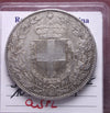 NL* UMBERTO I SCUDO 5 Lire ARGENTO 1879 Q.SPL Perizia Filisina Massimo