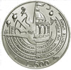 NL*Italia REPUBBLICA 500 LIRE ARGENTO 1989 TOMMASO CAMPANELLA FDC da divisionale