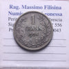 EN* BELGIUM KING LEOPOLD II 1 FRANC Silver 1904