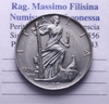 NL* VEIII 5 LIRE Argento FECONDITA' 1936 XIV Eccellente conservazione *3