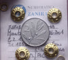 NL* Italia 2 LIRE ULIVO 1958 MOLTO RARA SPL/FDC Sigillata NUMISMATICA ZANIRATO L