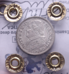 NL* STATO PONTIFICIO PAPA PIO IX 10 SOLDI Argento 1868 QFDC Perizia Filisina