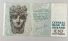 NL* IRLANDA IRELAND Banconota 10 POUND 13 01 1998 JAMES JOYCE UNN 566965