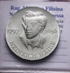 EN* D.D.R. EAST GERMANY 10 DM SILVER 1972 HEINRICH HEINE FDC - Unc