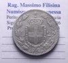 NL* UMBERTO I 2 LIRE ARGENTO 1898 ROMA come da foto