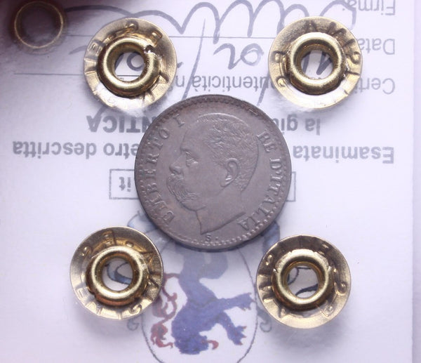 NL* UMBERTO I 1 CENTESIMO 1895 ROMA VALORE QFDC Perizia Filisina Massimo