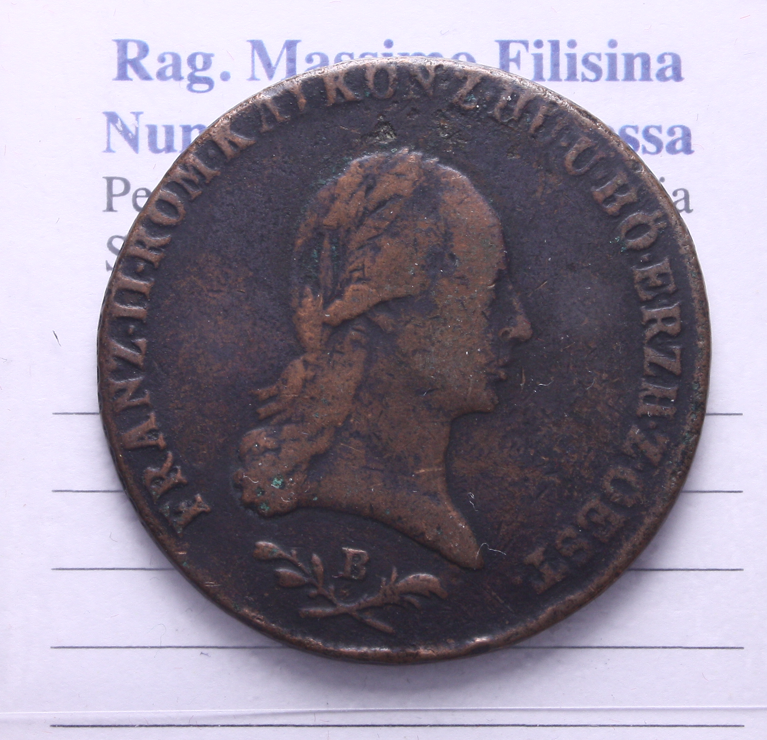 NL* AUSTRIA FRANCESCO II 6 KREUZER 1800 B KREMNICA