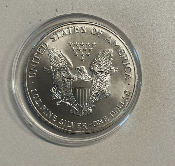 NL* STATI UNITI 1 DOLLARO ARGENTO 1998 1 ONCIA OZ ARGENTO PURO Liberty Walking