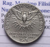 NL* ROMA CITTA' DEL VATICANO SEDE VACANTE 5 Lire Argento 1929 super con patina