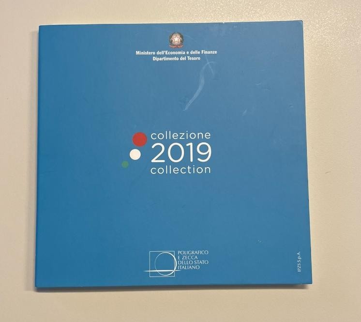 NL* ITALIA Divisionale 2019 9 Valori IN EURO FDC Set zecca -AZZURRO NUOVI NATI