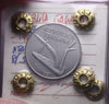 NL* ITALIA 10 LIRE Spighe 1991 VARIANTE ASSE SPOSTATO 45 ° Perizia LUPO RUGGERO