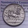 NL* VEIII Italia 1 LIRA ARGENT0 1917 QUADRIGA BRIOSA  * 4