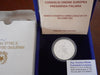 NL* ITALIA Repubblica 10 EURO Argento 2003 PRESIDENZA CEE FDC set Zecca