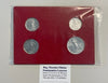 NL* ROME POPE PIUS XII 1952 series 4 VALUES 10 5 2 1 LIRA FDC in mint set