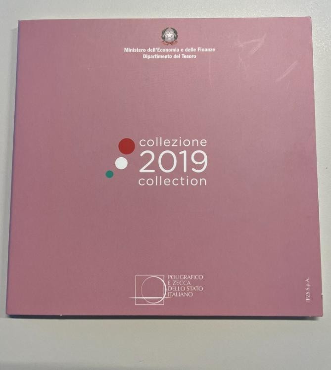 NL* ITALIA Divisionale 2019 9 Valori IN EURO FDC Set zecca -ROSA NUOVI NATI