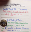 NL* Italia 50 LIRE VULCANO 1964 q.FDC/FDC Perizia Esposito Marco