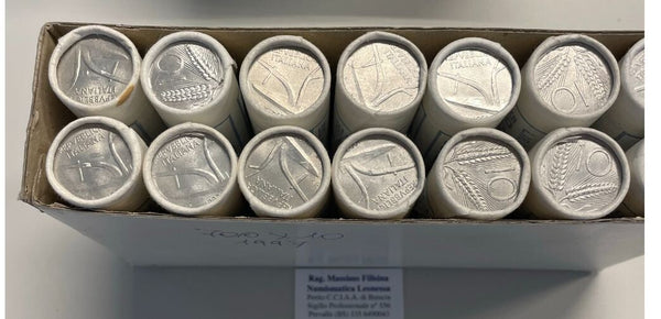 NL* ITALIA Rotolino ORIGINALE 50 Pezzi 10 LIRE SPIGHE 1997 FDC ASSOLUTO