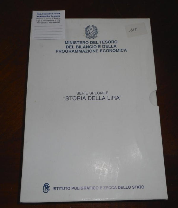NL* ITALIA SERIE COMPLETA STORIA LIRA 3 Trittici Argento 1999 2000 2001 Proof s