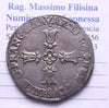 NL* FRANCIA E NAVARRA ENRICO IV DI BORBONE 1/4 ECU SCUDO 1604 eccellente conserv