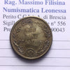 NL* PESO MONETALE PER MARENGO 20 LIRE ITALIANE GR 6,45 come da foto