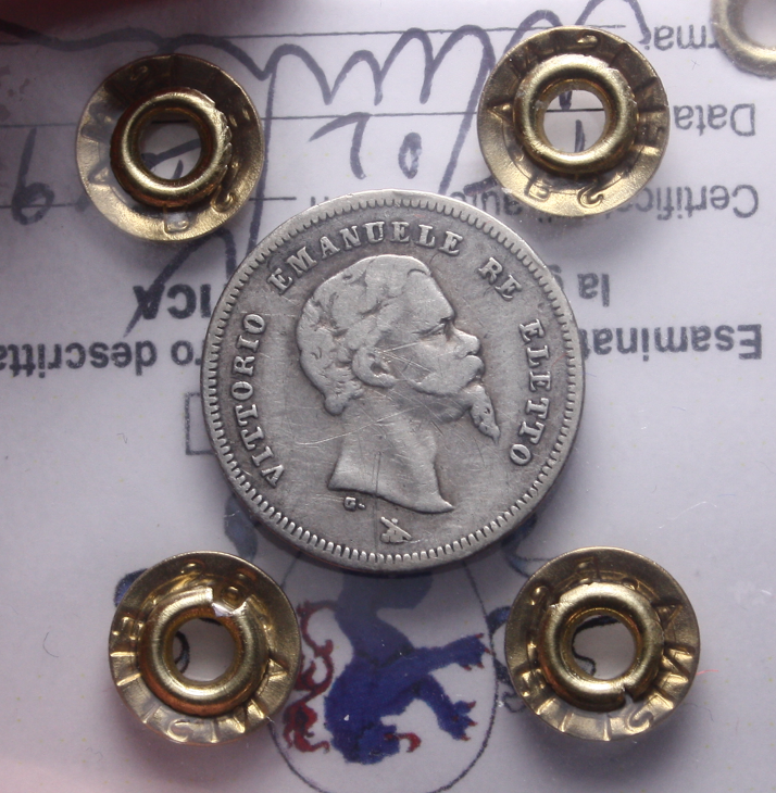 NL* VEII RE ELETTO 50 CENTESIMI Ag. 1860 FIRENZE VAR. BAFFO MB Perizia Filisina