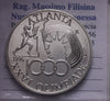 NL* ITALIA 1000 Lire Argento 1996 OLIMPIADI di ATLANTA FDC NO ASTUCCIO