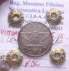 NL*VEIII 5 CENTESIMI BRONZITAL IMPERO 1941 XIX FDC Perizia Filisina Massimo * 2