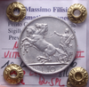 NL* VEIII 10 LIRE Argento BIGA 1926 R2 BORDO LARGO QSPL Perizia Filisina Massimo