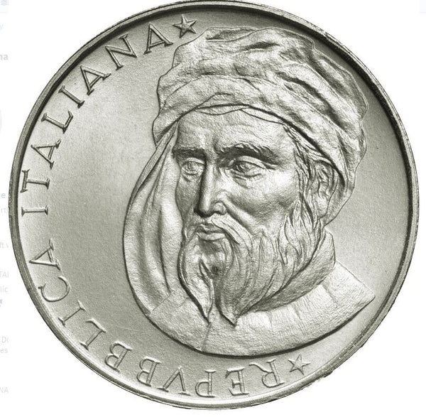 NL*ITALIA 500 Lire Argento 1986 DONATELLO FDC FIOR DI CONIO da Divisionale Zecca