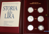 NL* ITALIA SERIE COMPLETA STORIA LIRA 3 Trittici Argento 1999 2000 2001 FDC set