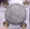 NL* VEIII Italia BUONO 2 LIRE FASCIO 1925 SPL + Perizia Filisina Massimo