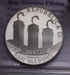 NL* SAN MARINO 5 EURO Argento 2002 BENVENUTO EURO PROOF