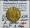 NL* FIRENZE FIORINO in ORO II SEMESTRE 1338 VANNI di MATTEO RARO splendida cons.