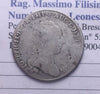 NL* MILANO GIUSEPPE II 1/2 MEZZA LIRA Argento 1781 RARISSIMA RRR *R3* introvabil