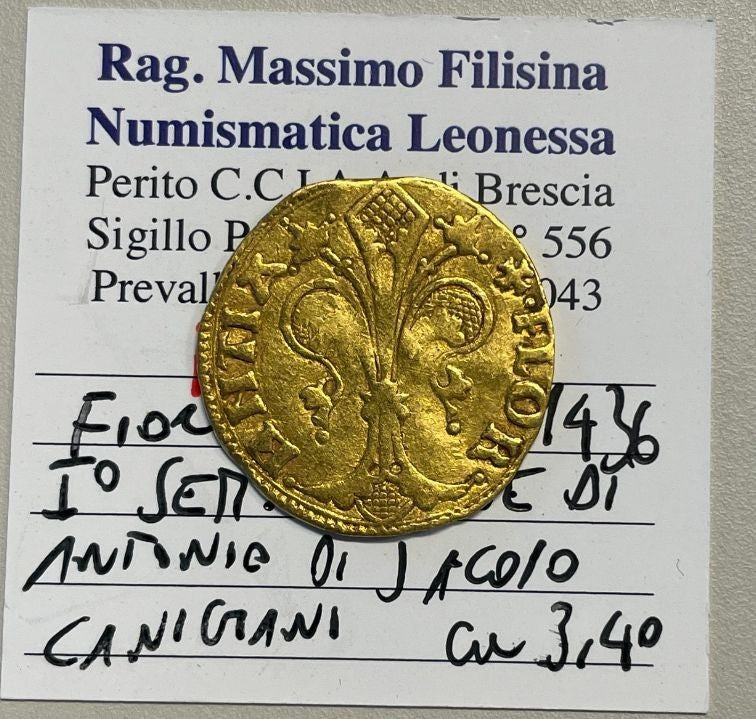 NL* FIRENZE FIORINO ORO 1436 I Semestre Simone di Antonio di Jacopo Canigiani R
